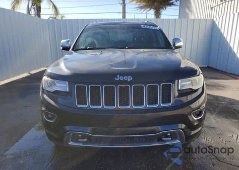 2015 Jeep Grand Cherokee Overland z USA, uszkodzony, nr VIN 1C4RJECG7FC841234